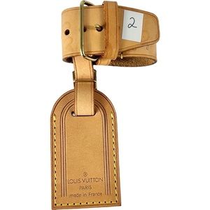 Louis Vuitton Luggage Tag and Poignet‎ Small 1-6